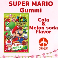 【Direct from Japan】Super Mario Gummi Cola & Melon Soda