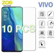 9H 10 PCS VIVO Tempered Glass For Y53 Y55 Y51 V5 Lite V7 V9 Y71 V11 V15 S1 Y11 Y12 Y15 Y17 Y19 Y91C