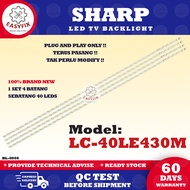 LC-40LE430M SHARP 40 INCH LED TV BACKLIGHT ( LAMPU TV ) LC-40LE430 40LE430M