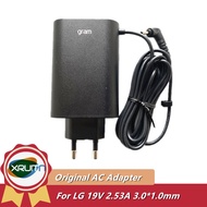 Genuine Eu Plug For LG WA-48B19FS ADS-48MSP-19 19048EPK EAY65249001 AC DC Adapter 19V 2.53A 48W Power Charger For LG GRAM 15Z970 14Z980C 17Z90N 15ZD990