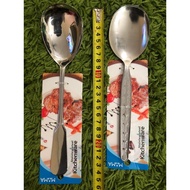 Senduk Lauk Stainless Steels Hotel Quality Serving Spoon Kari Curry Rice not QUEENS CUTLERY LADLE CO