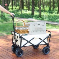 Boot Camp Trolley Oxford Portable Foldable Outdoor Picnic Travel Trolley