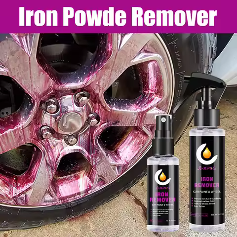 50ml/100ml Wheel Paint Iron Remover Spray Technology Professional Dust Rim Rust Cleaner Auto Detail 