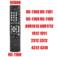 การควบคุมระยะไกลใหม่สำหรับ Denon Audio/ตัวรับสัญญาณวิดีโอ RC-1168 C-1181 1169 1189 AVR1613 AVR1713 1912 1911 2312 3312 4312 4310 AV