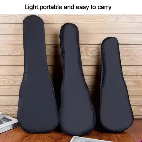 21 23 26 Inch Ukulele Bag Case Waterproof Oxford Fabric Soft Concert Bag Portable Single Shoulder Uk