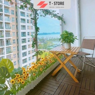 Plastic Blister for SMALL BALCONY DECORATION, BEAUTIFUL BALCONY, COMPOSITE BALCONY