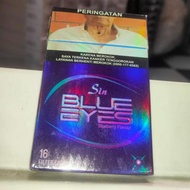 Sin Blue Eyes Mentol Filter TSI Herbal Rokok Mild rasa Klik Menthol Pilter Nusantara Indonesia Mata 