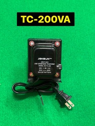 หม้อแปลงไฟจาก 220V เป็น 110V（100V)TC-100wถึง500wเลือกได้