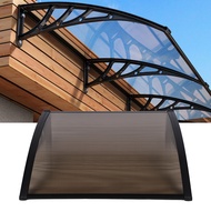 MuItipurpose Awning Canopy with Bracket Mute Sturdy Outdoor Front Door Windows Balcony Rain Cover