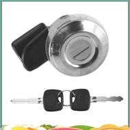 Fuel Door Lock Cylinder & Key Replacement Parts Silver for  Land Cruiser FJ60 FJ62 1980-1990