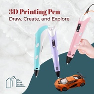 3D Wireless Printing Pen with LCD Screen | DIY Arts Crafts  3D Pen Printer