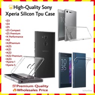 🇲🇾Sony Xperia Casing TPU Silicon Case 1,5,5ii,10ii,Z5,Z5 Compact,Z5 premium,X Performance,XZ,XZS,XZ1