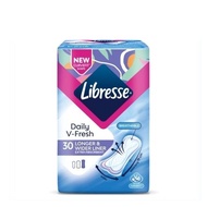 LIBRESSE DAILY V-FRESH LONGER & WIDER  19CM PANTYLINER 30S