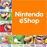 Nintendo eShop Prepaid Card 25 30 35 40 45 USD