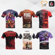 Children's Size Shirt (Kids) E-Sport (B1-B12) Game Sports