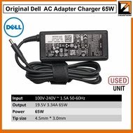 Dell Original Adapter 65W - 19.5V 3.34A Laptop power Adapter Power Supply