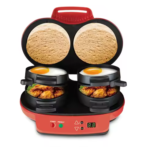 Sandwich Toaster, Electric Griddle, Breakfast Maker, Steak Maker, Toaster, Hamburger Maker