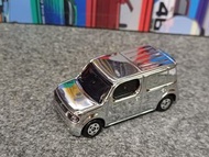 Tomica Nissan Cube chrome silver tomy 散車