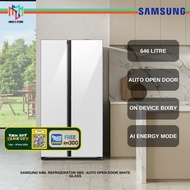 Samsung RS80F65MNW/ME 646L SBS Family Hub Black Refrigerator Auto Open Door On Device Bixby RS80F65M