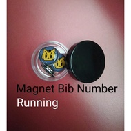 MAGNET BIB NUMBER/BIB HOLDERS RUN/MARATHON/FUN MAGNETIC BIB HOLDERS