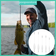 POOP 3pc Bombard Shape Upward Bobber 12 15 20 30 40g Acrylic Floating Buoyancy Bobber