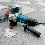 Makita สว่าน สว่านไฟฟ้า ขนาด 3 หุน รุ่น6412 ขนาดเจาะ 10mm กำลัง 450W + หินเจียร 4นิ้ว รุ่น M9513 กำลัง 850W+ ใบตัดหินเจียร Makita