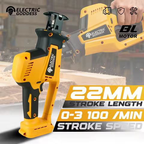3000W 10000SPM Electric Reciprocating Saw Electric Chainsaw Saber Saw Cordless Cutter Tool For Dewal