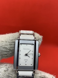 Dồng hồ nữ hiệu Charles Vogele dây Creamic size 24x26 siêu đẹp