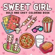 COZY CIRL VIBES Coloring Book for Adults Featuring Cute Cozy Daily Activities for Relaxation (Cozy S