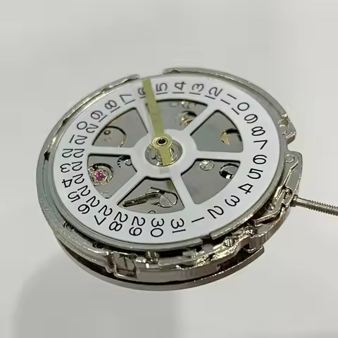 8205 8215 Watch Movement Calendar for 2813 Single Calendar 3 Hands Date At 3/6 O'Clock Movement Auto