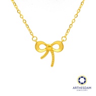 Arthesdam Jewellery 916 Gold Sweet Ribbon Necklace