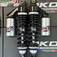 โช๊คOKD Pcx160/150ปี2018-2020/ Pcx160ปี2021-2025สูง330มิล(ใส่ตัวมีดิสหลังไม่ติด)ใส่x-maxได้ แก๊สแท้ป