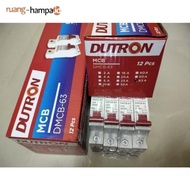 Aneka-Mcb Domae Dutron 1 Phase Circuit Breaker C63A 63A 63 Ampere Sni