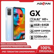 Advan GX RAM 6GB ROM 64GB Layar 6.8 inch Android 11 Kamera 48MP
