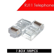 RJ11,Telephone Connector Telephone Plug ,4P4C (4wire)