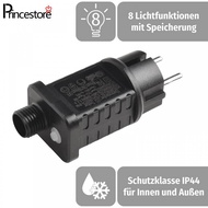 Power Adapter Lighting 4-brightness Levels 6-hour Timer Plastic Material