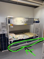 IKEA VITVAL 碌架床連碌架床褥