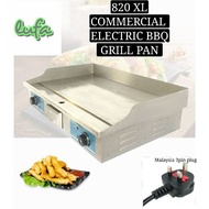820 Commercial Stainless Steel  Electric Griddle Desktop BBQ Griddle Western Burger Flat Plate Gridd