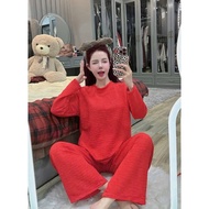 Women's Loose Formal Cream Warmer Set in Cheap Smooth Fabric (DD9)