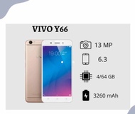 smartphone vivo y66 ram 2 / 64