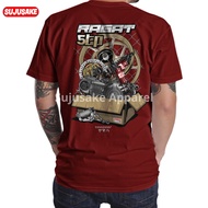 GARASI SABLON Baju Kaos Atasan 5tp Gank Yamaha Jupiter Z Vega R Pria Distro Murah Keren Bahan Halus