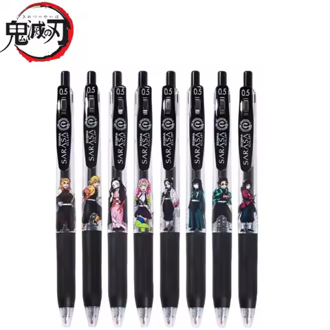Demon Slayer Tanjiro Kamado Nezuko Agatsuma Zen'itsu gel pen creative high-value student exam brush 