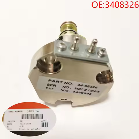 For 24v DC Electric Actuator Valve 3408326 For Generator Engine Pump Electronic Fuel EFC actuator fo