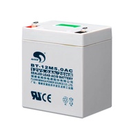 Set BT-12M5.0 AC (12V5.0 Ah/20HR) for Elevator Fire UPS Maintenance-Free Lead-Acid Battery