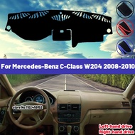 High Quality For Mercedes-Benz C-Class W204 2008-2014 C-Klasse C180 C200 C220 C250 C300  Car Dashboard Cover Mat Sun Shade