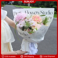 20pcs | Printed thickened SMALL Waterproof wrapping paper flower boquet wrapper