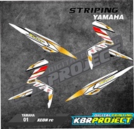 ( COD ) XEON rc STICKER STRIPING MOTOR YAMAHA XEON rc IP.01 STRIPING VARIASI RACING