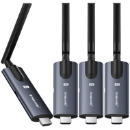 Lemolele R1030 1TX+3RX HDMI Wireless Video Transmitter 1080P 30HZ Plug and Play 100 meters