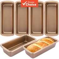 9.3 x 3.7 Inch Carbon Steel Non-Stick Loaf Pan, Medium Toast Mold for Banana Bread Sourdough and Hom