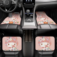 Sanrio My Meilody Car floor mats Car universal high-end carpet floor mats Car floor mats 4-piece set